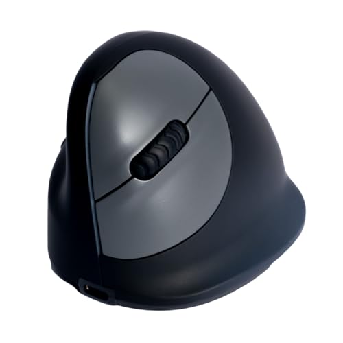 Souris ergonomique verticale sans fil gaucher PC noir