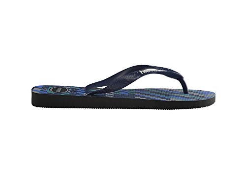 Chinelo Trend, Havaianas, Masculino, Preto/Marinho, 43/44
