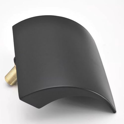 Robinet mitigeur de bain-douche cascade anti-trace noir pour pose 5 trous