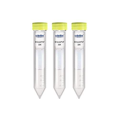 Cobetter ULRC0300040P--1 Briscale® Pack Of 15 30Kda Ultra Centrifugal Filter 4Ml Ultrafiltration Centrifuge Tube Unit cover