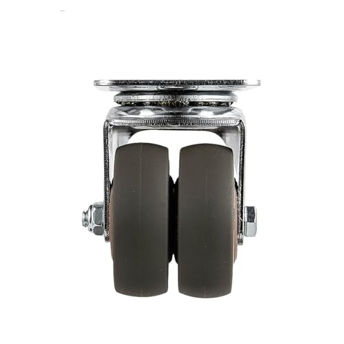 Roulettes pivotantes silencieuses de 2 pouces lot de 4 pour meubles