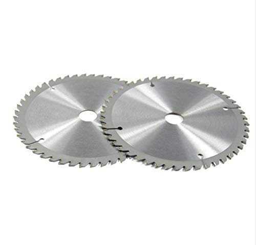 Single SENRISE 165mm 48-Tooth Carbide Tipped Circular Saw Blade, angled view.