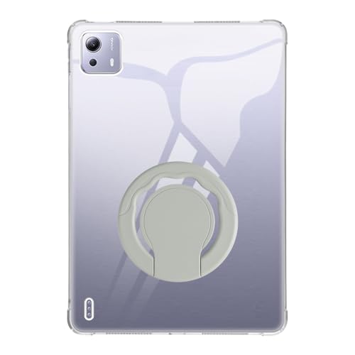 Compatible Xiaomi Pad 7S Pro 12.5 coque protection antichoc TPU transparent support anneau