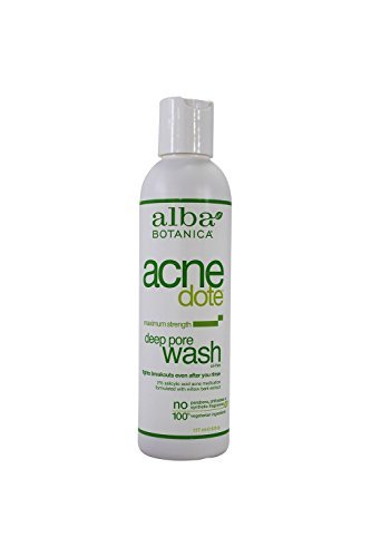 Alba Botanica Acnedote Deep Pore Wash 6 Oz (4 Pack) by Alba Botanica