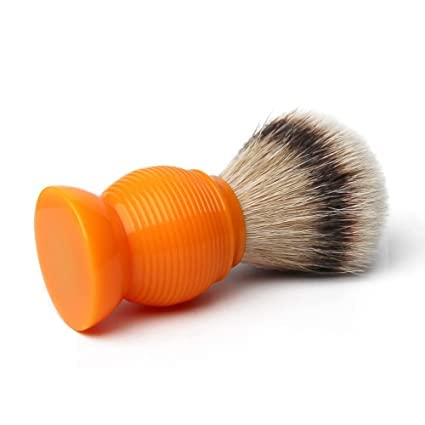 G.B.S Large Silvertip Badger Shaving Brush with Beehive Resin handle Creates Lather and Soft Bristles for Wet shavers Shaving Brush for Men’s 26 MM Knot