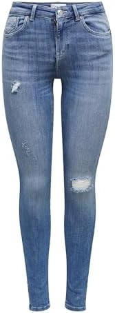 ONLY Female Skinny Jeans ONLPOWER Mittlere Taille Skinny Fit Jeans | Skinny fit jeans