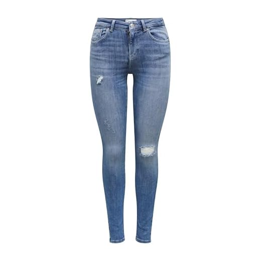 ONLY Female Skinny Fit Jeans ONLPower Life Mid Push