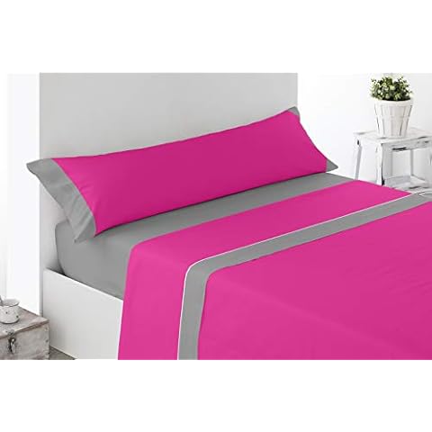 Cabetex Home - Juego de sábanas Lisas - Microfibra Transpirable Cover