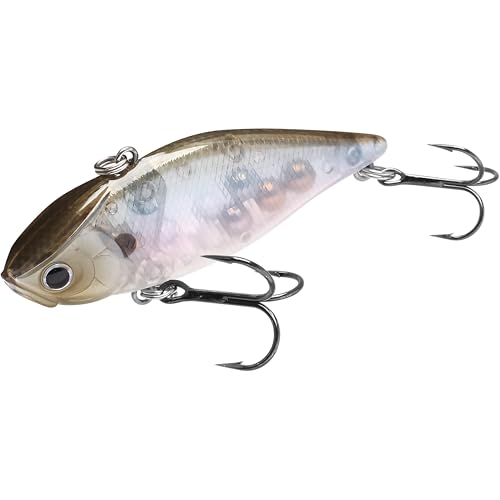 LUCKY CRAFT LV-500 MAX, 238 Ghost Minnow, Lipless Crankbait, Freshwater Bass Fishing Lure, Lucky...