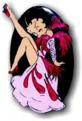 Aimant Frigo Betty Boop - Humeur Changeante - Fabriqué Au UK - Acrylique
