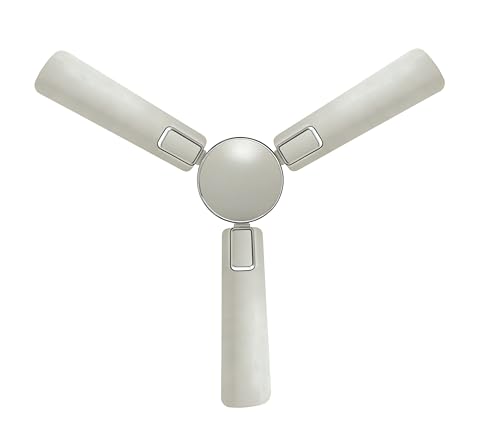 Image of Sujata BLDC Fan | 3-Year Warranty | Ceiling Fan for Living Room /Bedroom with Remote Control, High caliber, H-Class insulation winding, BEE Star Rated, Decorative ceiling fan (Pearl White - Impresso)