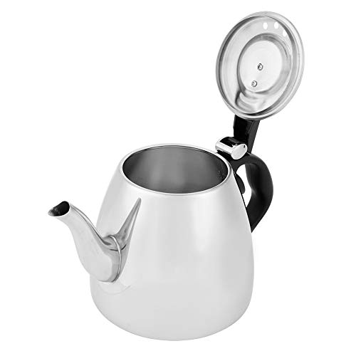 Hervidor Eléctrico de Acero Inoxidable 1.2 L Plata miniatura 4