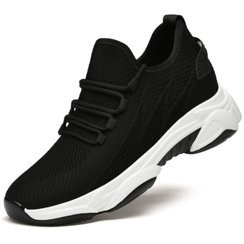 Image of Height Increasing Shoes, Hidden Height Increase Shoes with Arch Support, Breathable Mesh Lightweight Athletic Casual Shoes