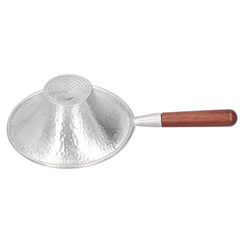 Coador de coquetel, coador leve de chá estilo japonês, açúcar de lata para coquetel de farinha de ch