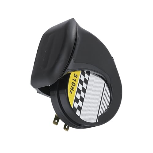 Bocina de aire eléctrica de 12V para viajar seguro en moto bajo la lluvia