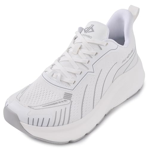 JACKSHIBO Men's Slip-On Wide Toe Box Shoes