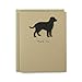 Black Labrador Retriever Thank You Cards Pack of 10 | Handmade Lab Notecards | Dog Greeting Cards with Envelopes