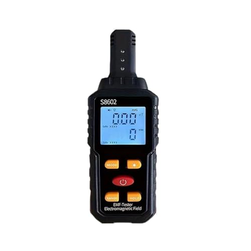 Detector Digital 3 en 1 Radiación y Campo Electromagnético