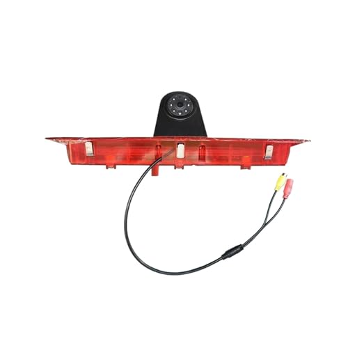 Caméra de recul AHD 1080P étanche avec boîtier rouge et vision LED