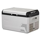 12V Car Refrigerator, 22QT Portable Freezer Compressor Cooler with Reversible Door, 100–240V AC / 12V / 24V DC Powered, for Truck Van RV Camper SUV Travel Camping Road Trips Tailgating,-4℉-50℉