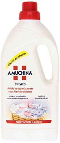 Amuchina Additivo Igienizzante con Ammorbidente, Adatto a Bianchi e Colorati,...