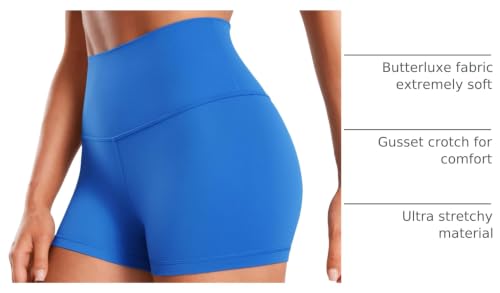 Image of CRZ YOGA Butterluxe Biker Shorts 2.5 inch | Extremely Soft, Gentle Compression, Yoga, High Waisted, for Women