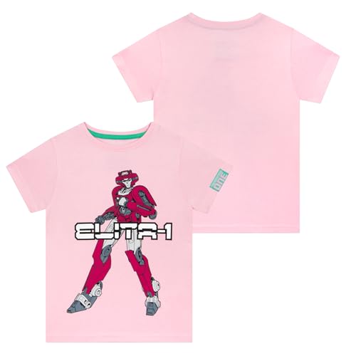 Transformers Shirt | Girls Shirt | Elita-1 T-Shirt | Short Sleeve Shirts for Girls | Sizes 4 to 10 7