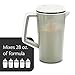 Baby Brezza One Step Motorized Baby Formula Mixer Pitcher – No Air Bubble Electric Mixing For Infant Formula Powder For Baby Bottles - Large Capacity, Mix 28oz Of Formula - Portable For Travel