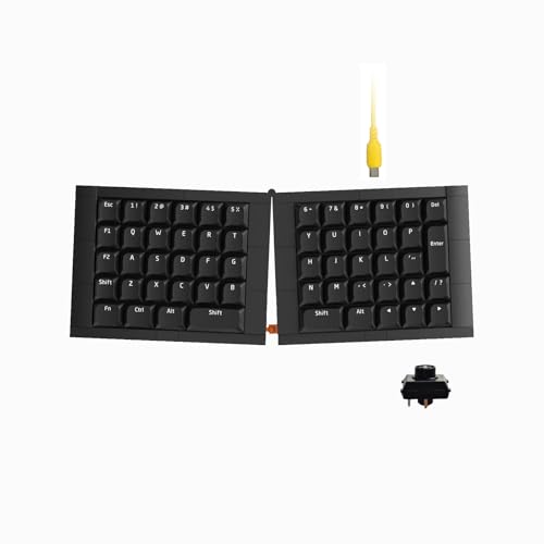 Sofle ロープロファイル 無線 Bluetooth 完成品 ブラック Sofle ロープロファイル 無線 Bluetooth 自作キーボード 黒