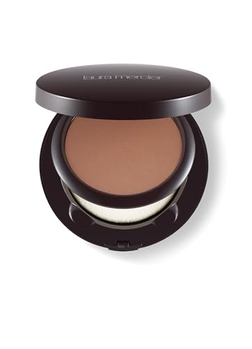 Laura Mercier Smooth Finish Foundation Powder, Non-Comedogenic, Breathable, Sheer to Full Coverage, Wet or Dry Application, Matte or Natural Finish, Oil-Free, Ideal for All Skin Types, Shade 20