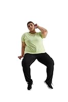 Spirit Animal Plus Size L - 5XL Neon Green Tee for Women | Comfortable Stretch | Crewneck | Breathable, Moisture Absorbing Fabric | Relaxed Fit Designed | Half Sleeve | 100% Cotton |