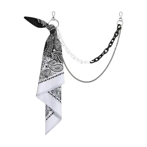 Fluorescence Color Hiphop Waist Chain Flower Kerchief Waist Charm Street Pants Chain Jeans Chain Trousers Wallet Chain