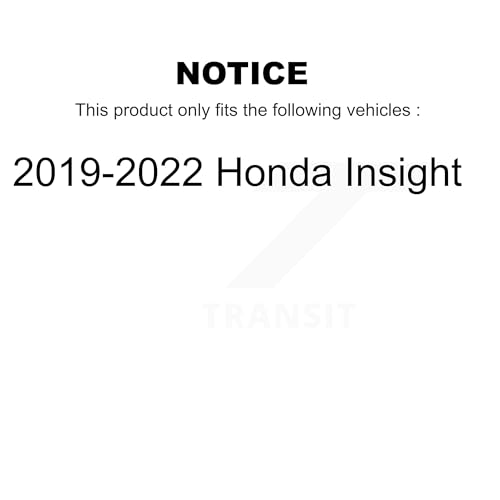 Front Rear Wheel Hub Bearings Assembly Coated Disc Brake Rotors And Semi-Metallic Pads Kit  Replacement For 2019 - Additional View