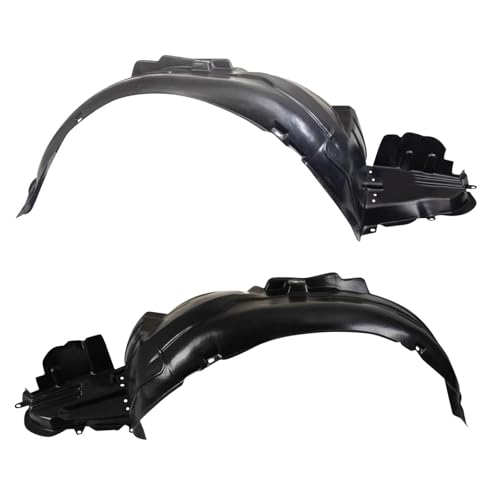 Image of TRQ Inner Fender Liner Set Compatible with 2006-2007 Subaru Impreza SU1248116 SU1249116
