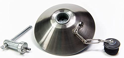 Bouchon de réservoir antivol camion 80 mm avec 2 clés identiques pour MAN et Daf