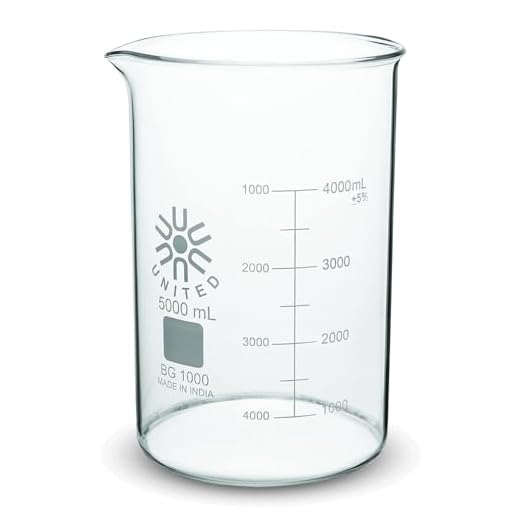United Scientific 5L Borosilicate Beaker