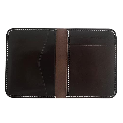 DUEBEL Full-grain Genuine Leather Slim Front Pocket Wallets, Minimalist Thin Card Holder, Card Case Wallet3