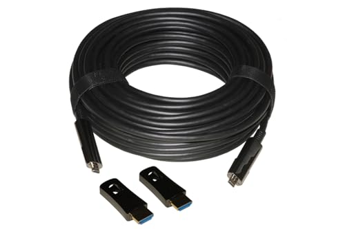Câble HDMI 2.0 AOC fibre optique 15m LINK avec connecteurs amovibles