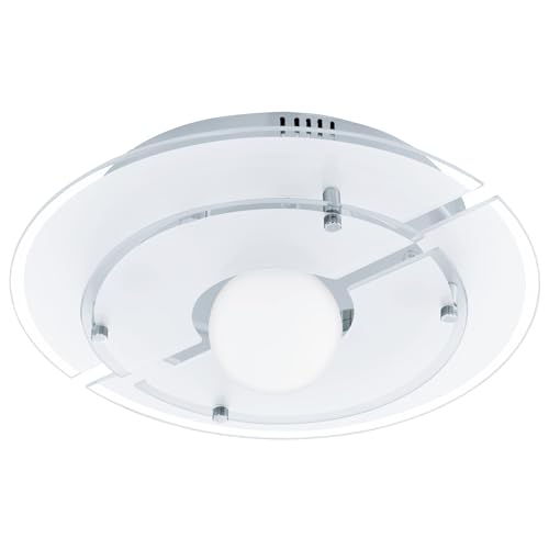 Plafonnier en métal Eglo 92798 transparent pour illuminer votre salon moderne