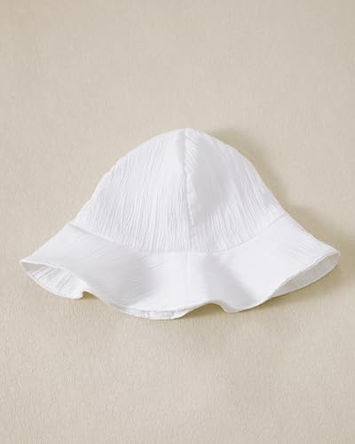 Renotemy Baby Girl Dress Summer Outfits Toddler Girls Clothes Boho Casual Sundress Infant Flower Dresses with Cute Hat3