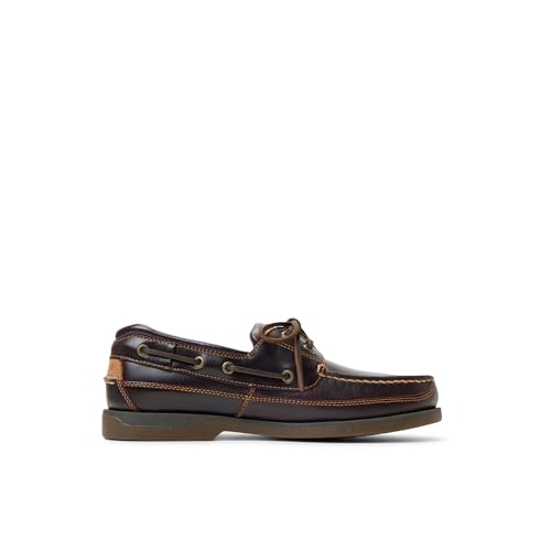 Sperry Men's Mako 2-Eye Boat Shoe, Amaretto, 104
