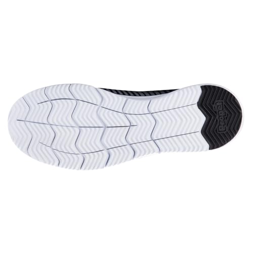 Image of Propet Womens Travel Fit Striped Slip On Sneakers Shoes Casual - Black, Grey