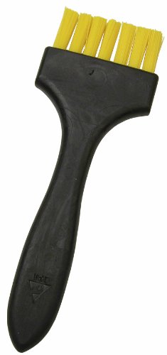 Menda 35687 Nylon Dissipative Brush with Polypropylene Flat Handle, 2