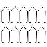 balacoo Reptile Removable Lampshade Clips 10pcs Iron Lampshade Clamps Safe Material Easy to Use for Lamps