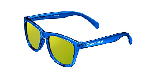 Northweek Kids Circus   Gafas de Sol para Niño y Niña, Polarizadas, Azul/Dorado