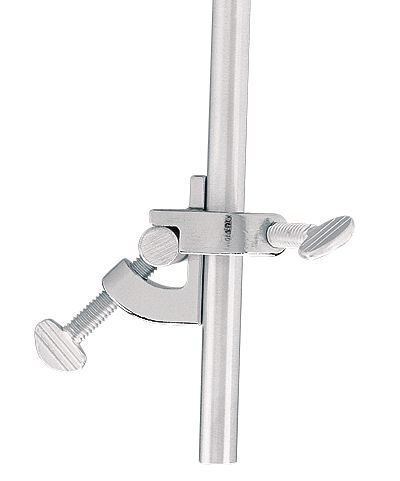 Cole-Parmer Jumbo Clamp Holder, Stainless Steel, Accommodates 0 to 0.83" Dia Rod s