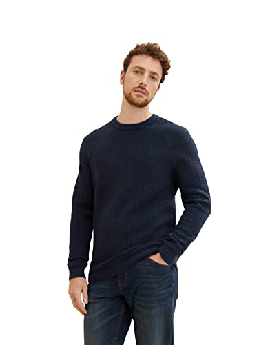 Pull en tricot pour homme TOM TAILOR contre le froid doux