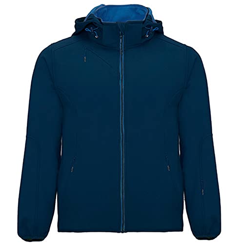 Veste softshell imperméable Roly Sibérie homme blouson chaud à capuche