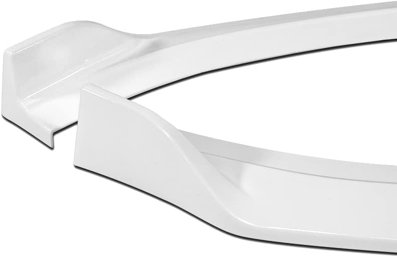 3PCS Front Bumper Lip Kit fit for compatible with 2021-2024 Kia Optima K5, STP-Style Splitter Trim Protection Spoiler, Air-Dam-Chin-Diffuser (Painted White)