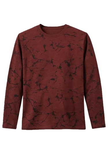 Image of RodZen Oversized | Loose Fit |Full Sleeves Cotton Loopnet Round Neck T-Shirt for Womens /Girls